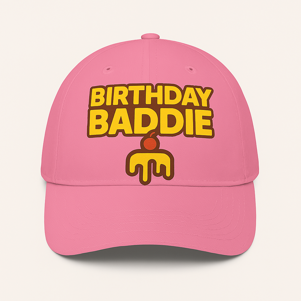 Birthday Baddie Hat – Pink Edition