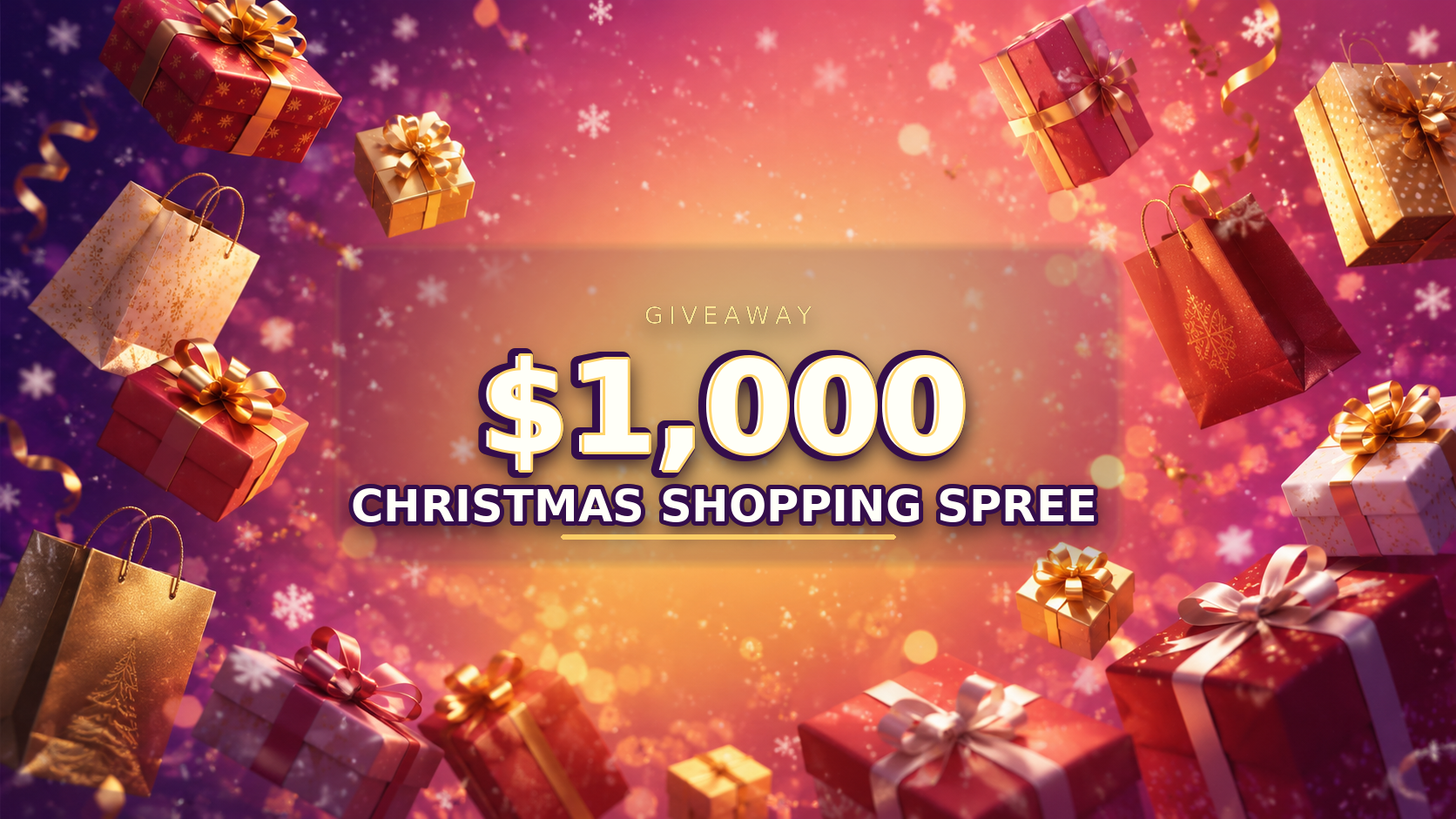 $1,000 Christmas Shopping Spree