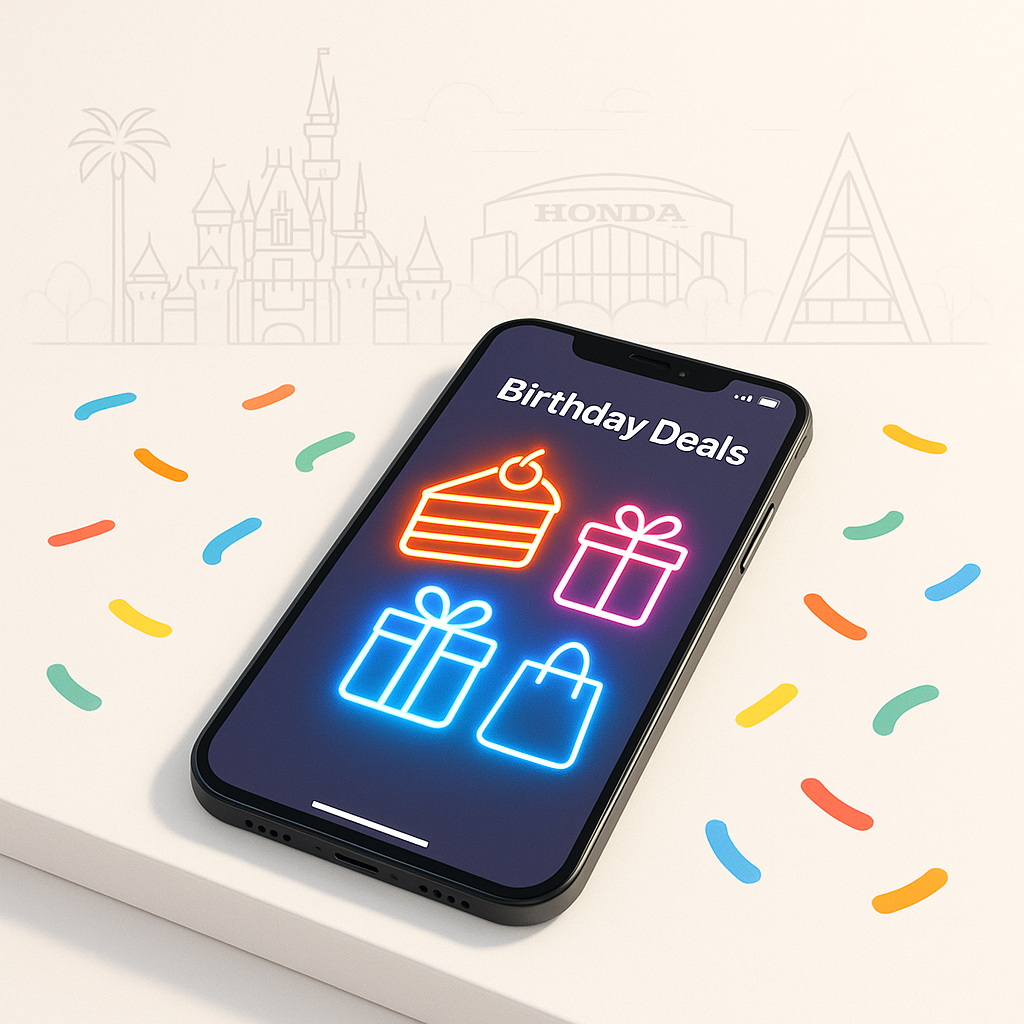 How to Find Birthday Deals in Anaheim Using Birthday Hunter’s Free App