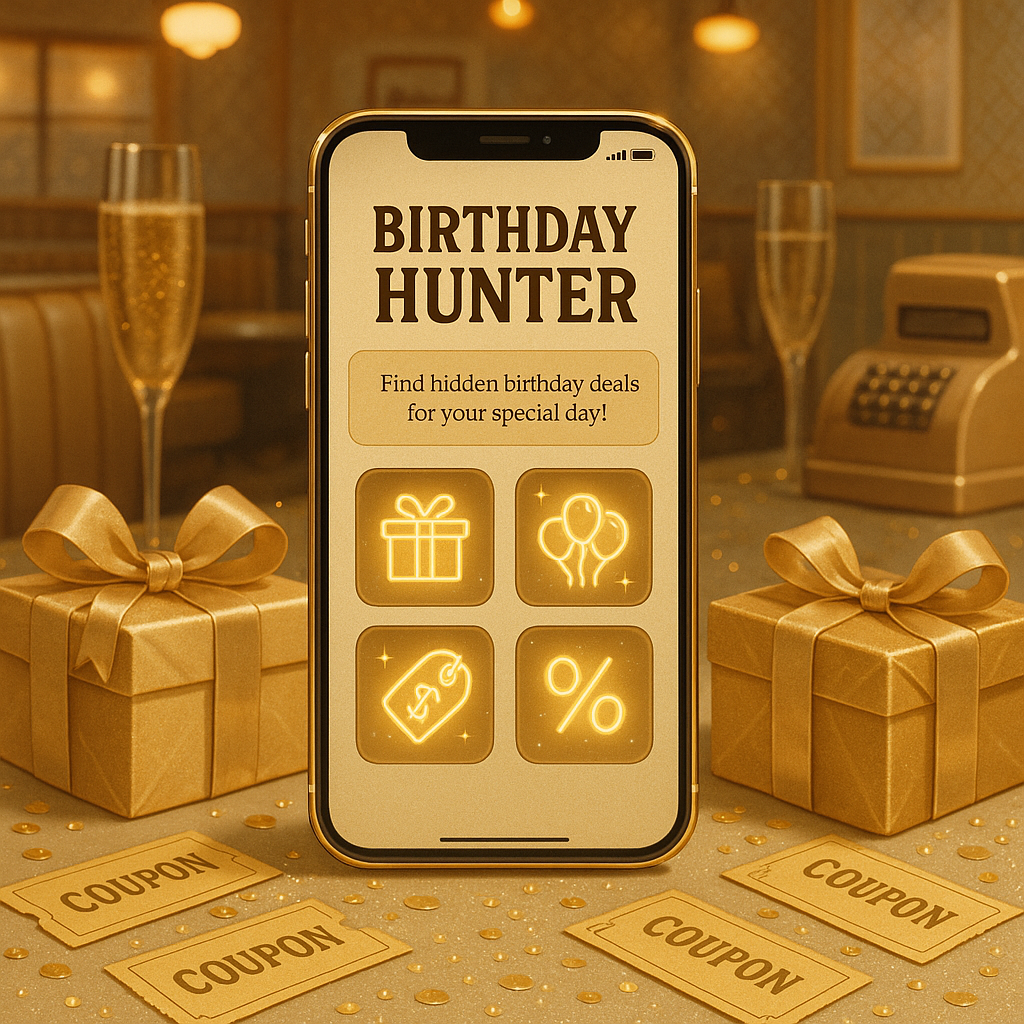 Discover Hidden Birthday Deals with the Birthday Hunter App