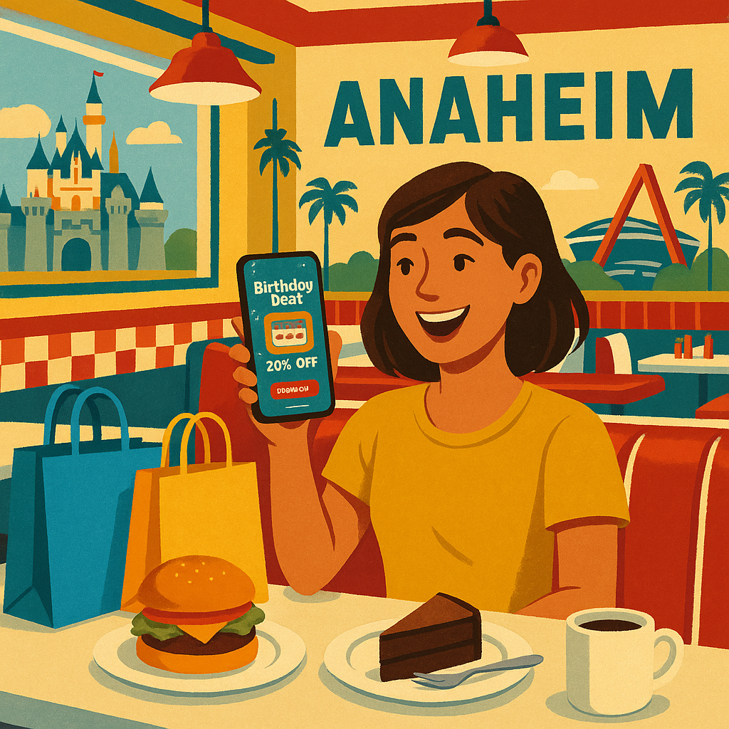 Exclusive Birthday Deals in Anaheim You Can Track with Birthday Hunter