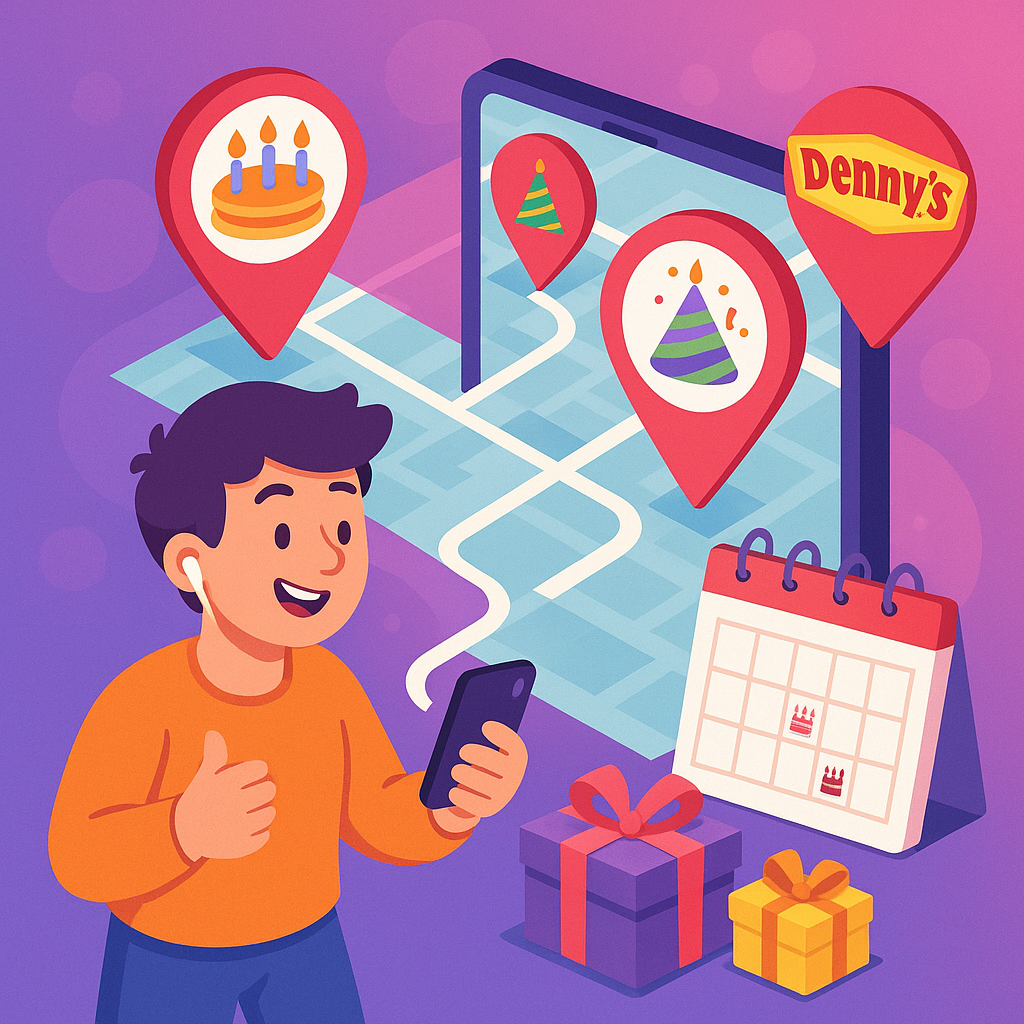 How Birthday Hunter Helps You Find Denny’s Birthday Specials Effortlessly