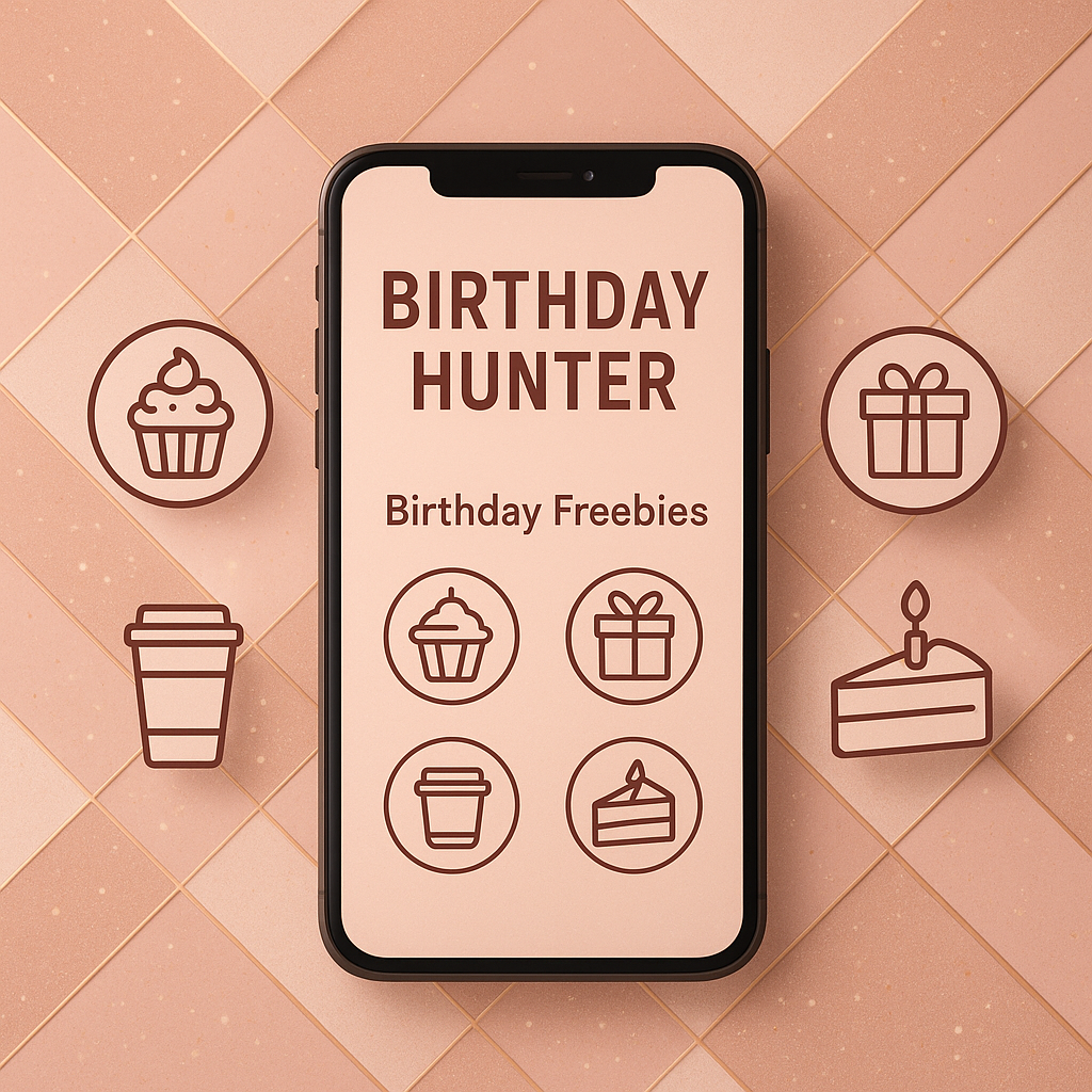 Unlocking 20 Birthday Freebies with the Birthday Hunter App
