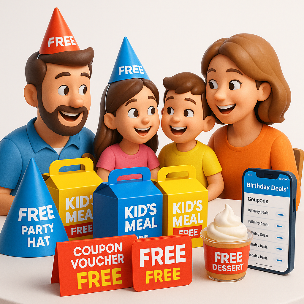 Best Birthday Freebies for Families to Maximize Celebration Savings
