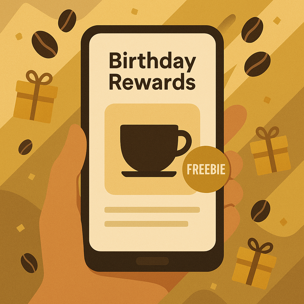How to Easily Find Birthday Coffee Freebies on Birthday Hunter App