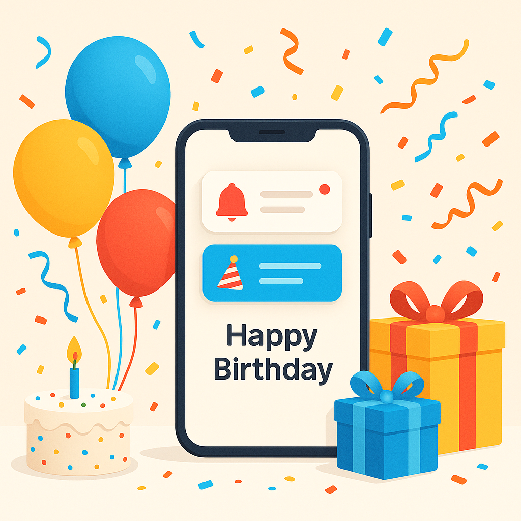 - "Birthday Hunter: The Convenient App for Real-Time Birthday Offer Notifications