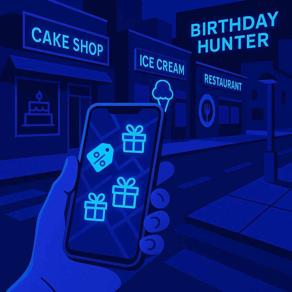 Navigate Birthday Deals Effortlessly at These Top Birthday Places Using Birthday Hunter App