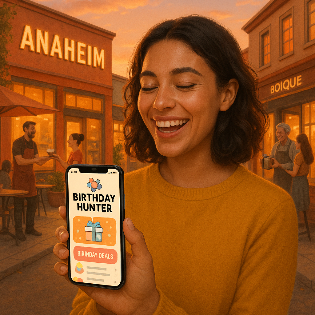 Your Guide to Finding Perfect Birthday Rewards in Anaheim Through Birthday Hunter