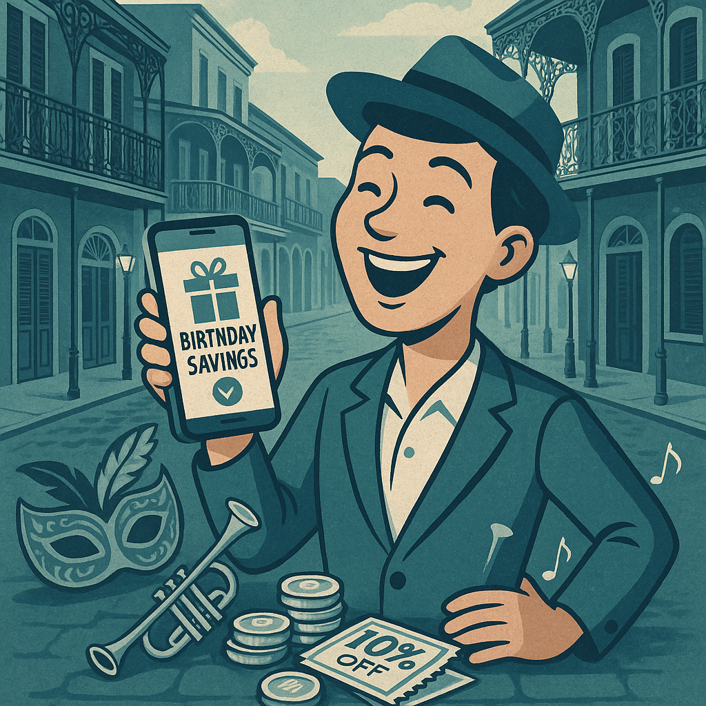 Streamline Your Birthday Savings with Birthday Hunter in New Orleans