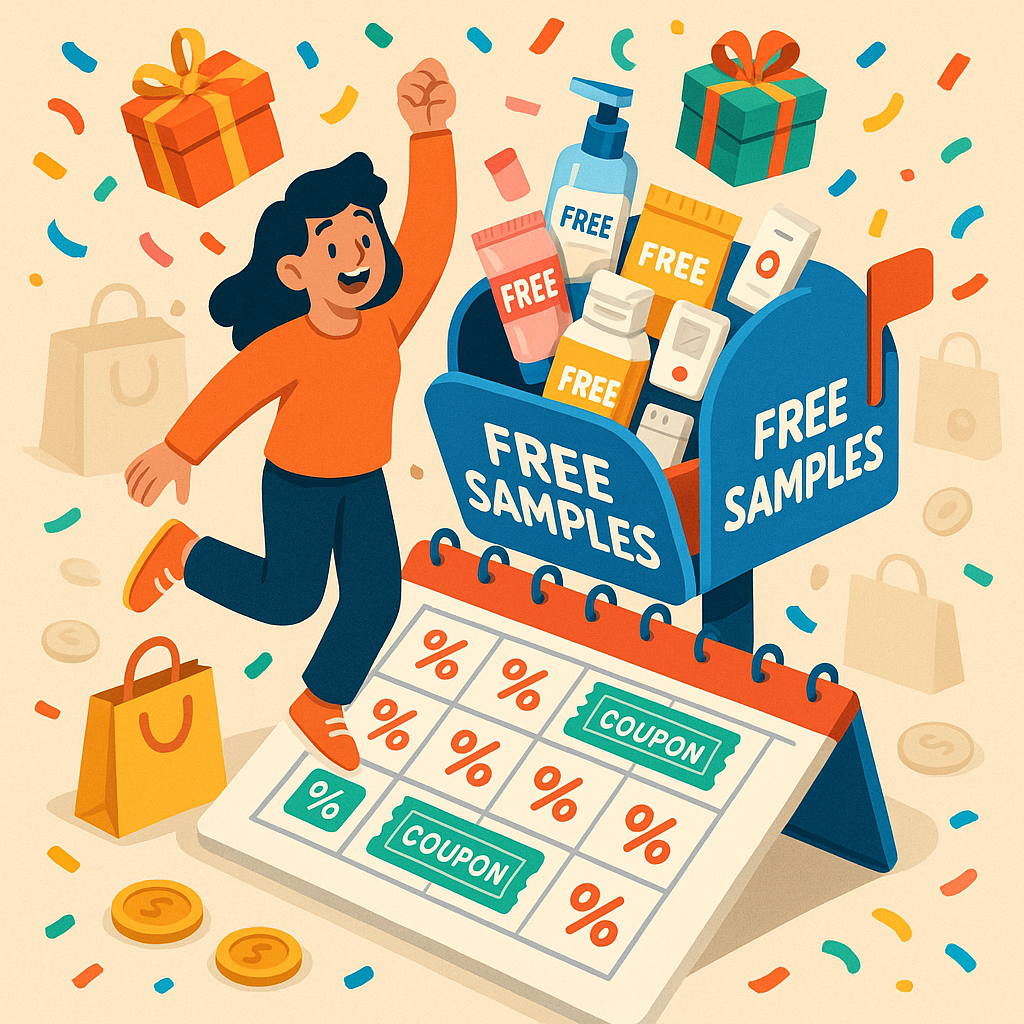 How to Find Free Samples and Save Big All Year Long