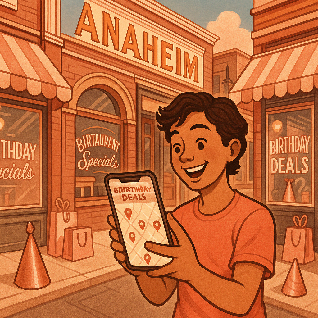 Where to Find Birthday Deals in Anaheim: A Complete Guide with Birthday Hunter