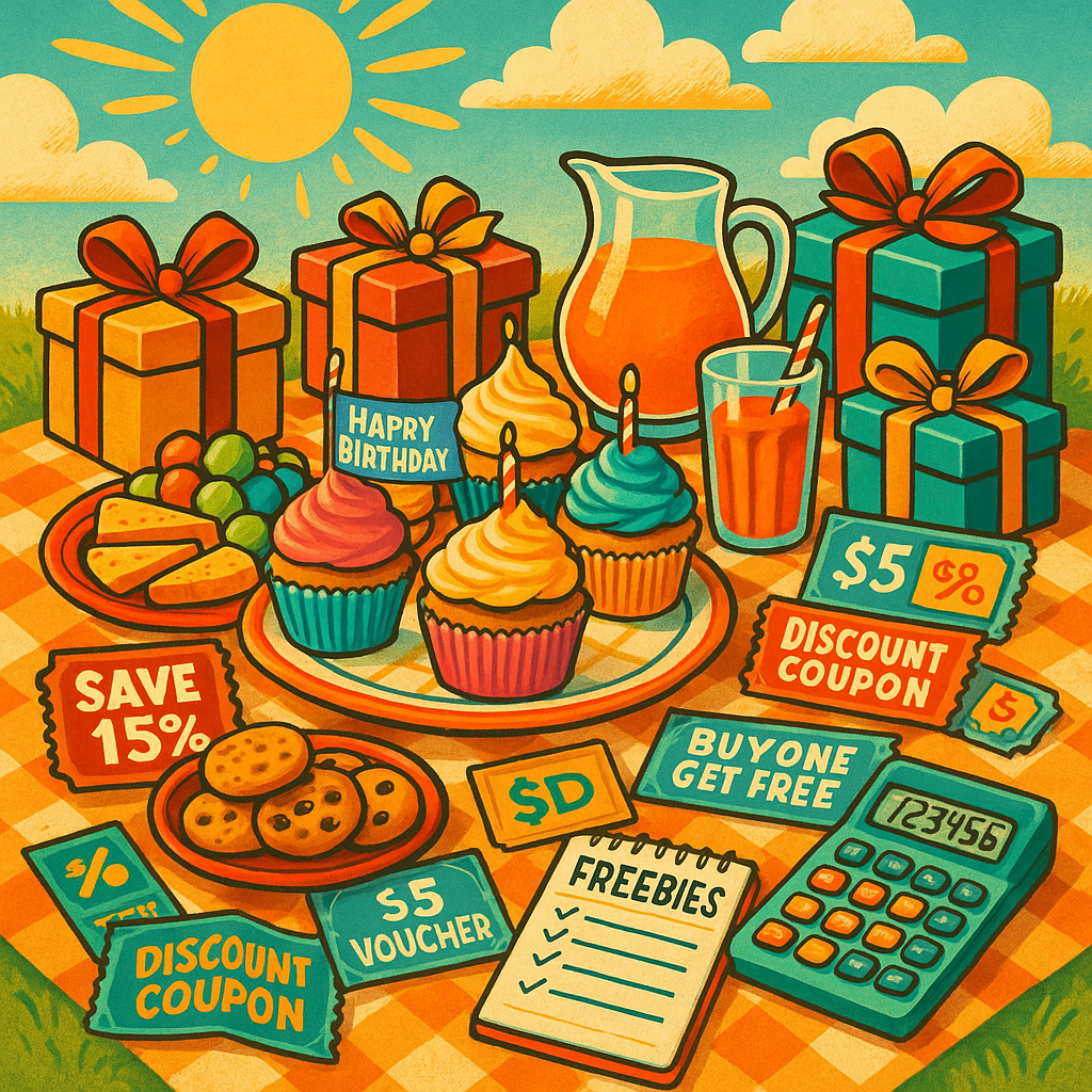 Maximize Your Savings with Birthday Hunter's Comprehensive Freebies List