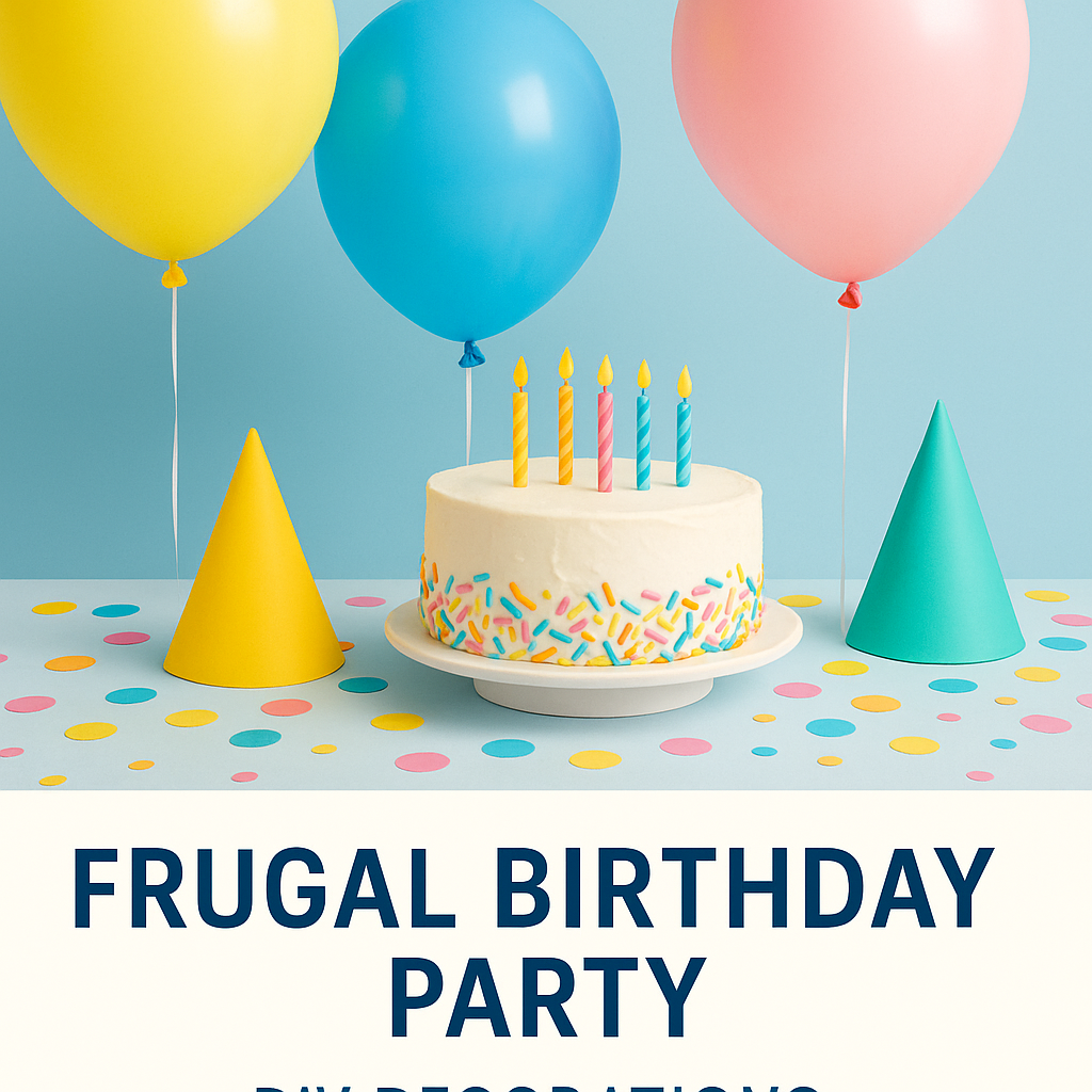5 Steps to a Frugal and Fun Birthday Party with Birthday Hunter"