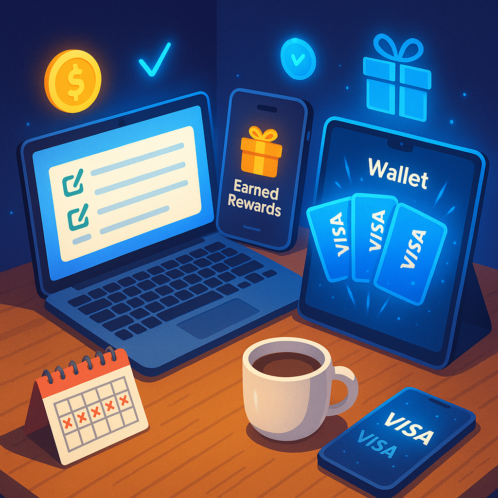 Real Online Tasks That Pay Out Free Visa Gift Cards (No Scams)
