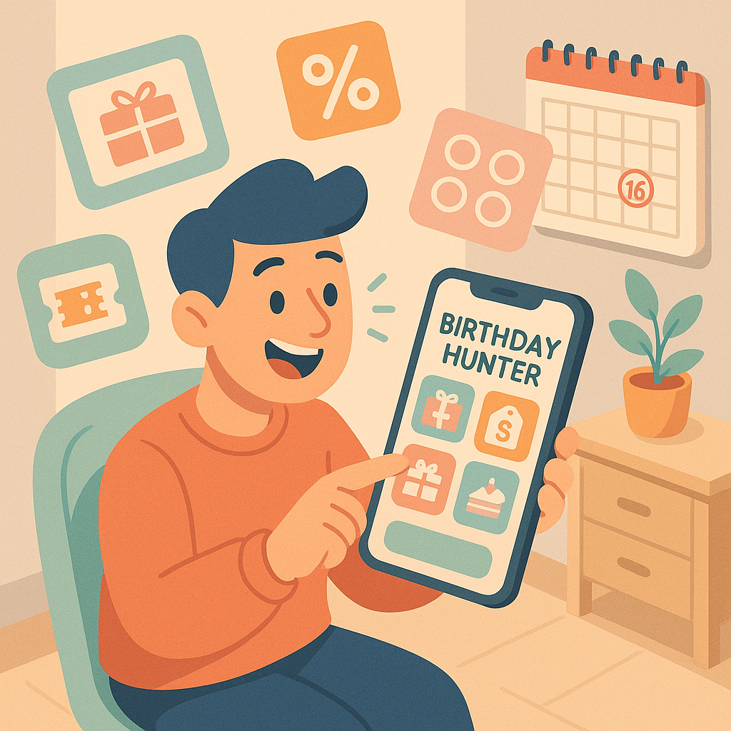 - "How to Effortlessly Manage Birthday Rewards with Birthday Hunter
