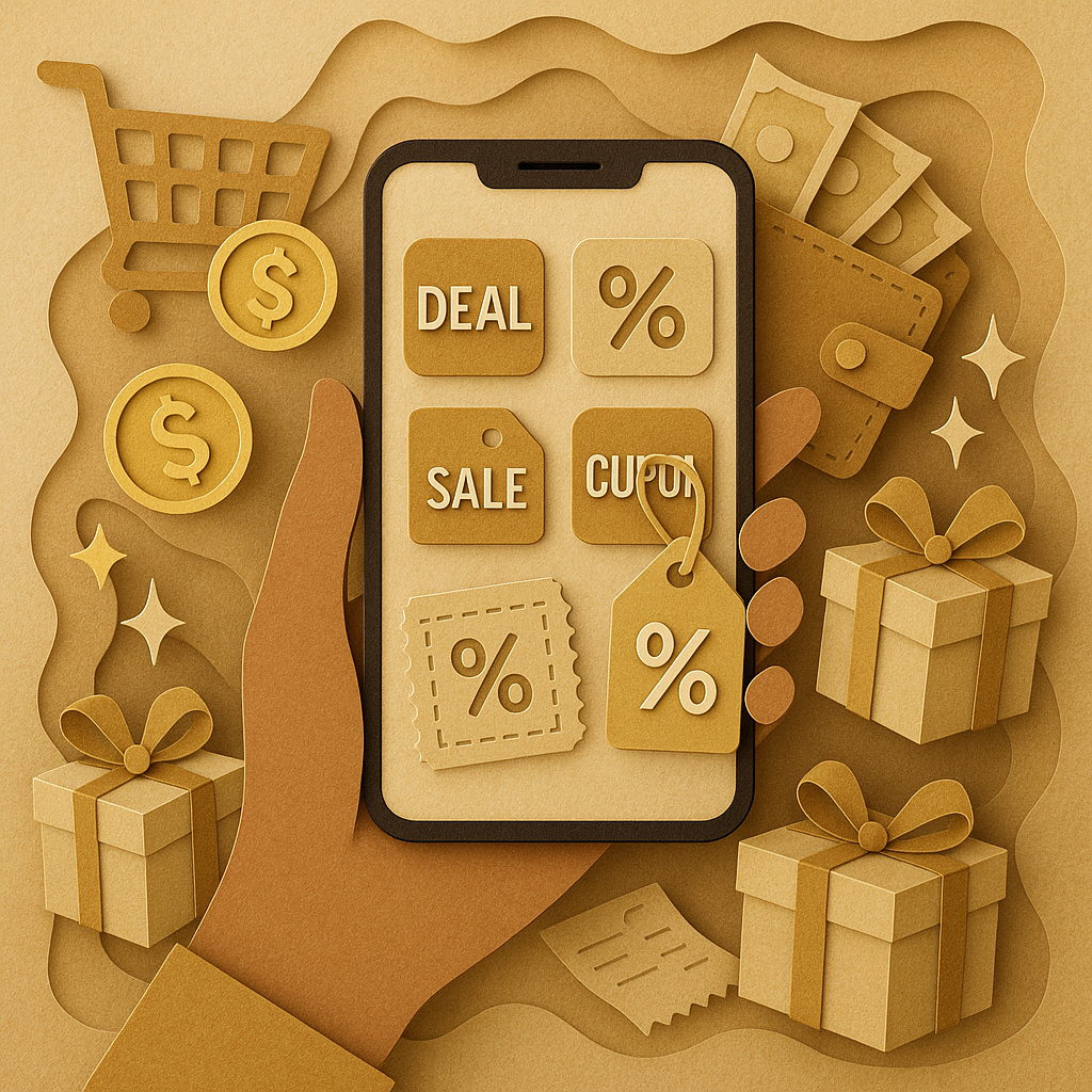 How to Save $300+ Monthly Using Freebies and Deal Apps