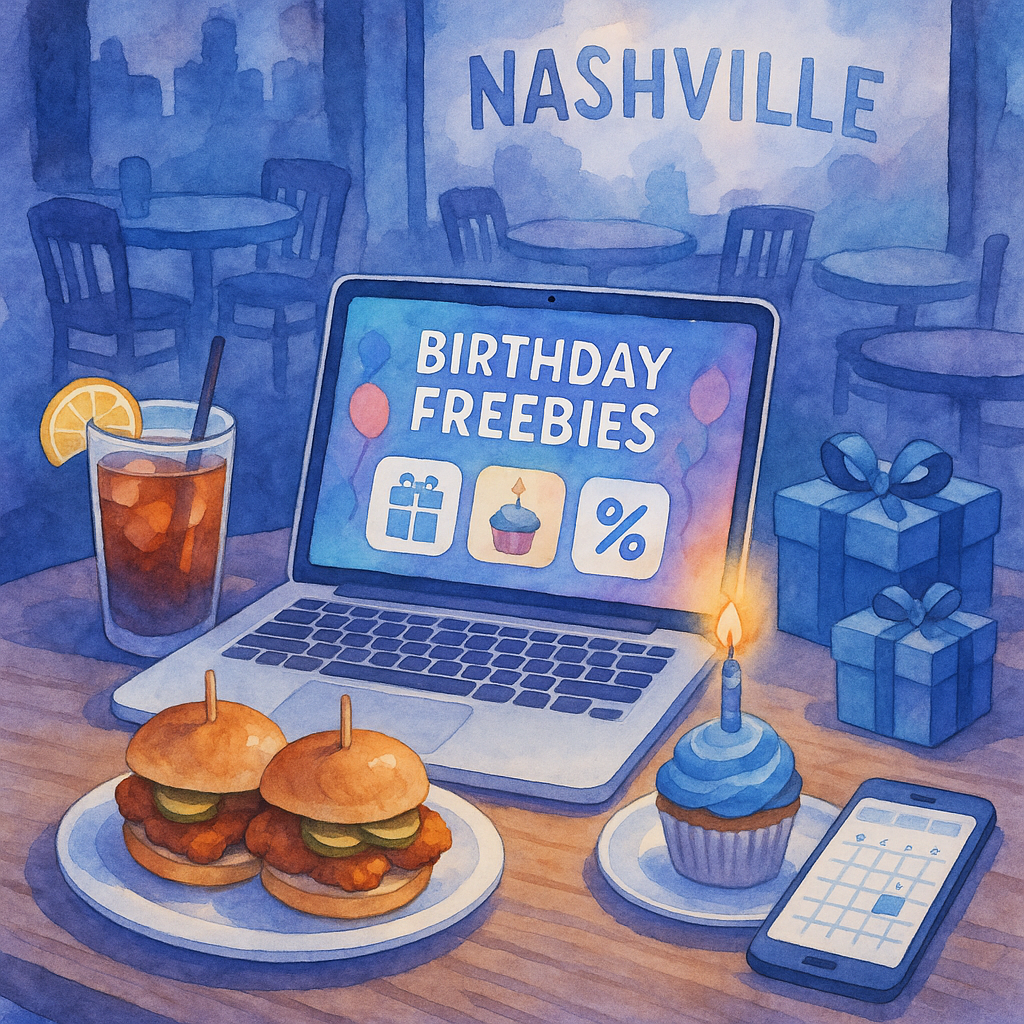 Nashville’s Best Birthday Freebies You Can Find Using Birthday Hunter