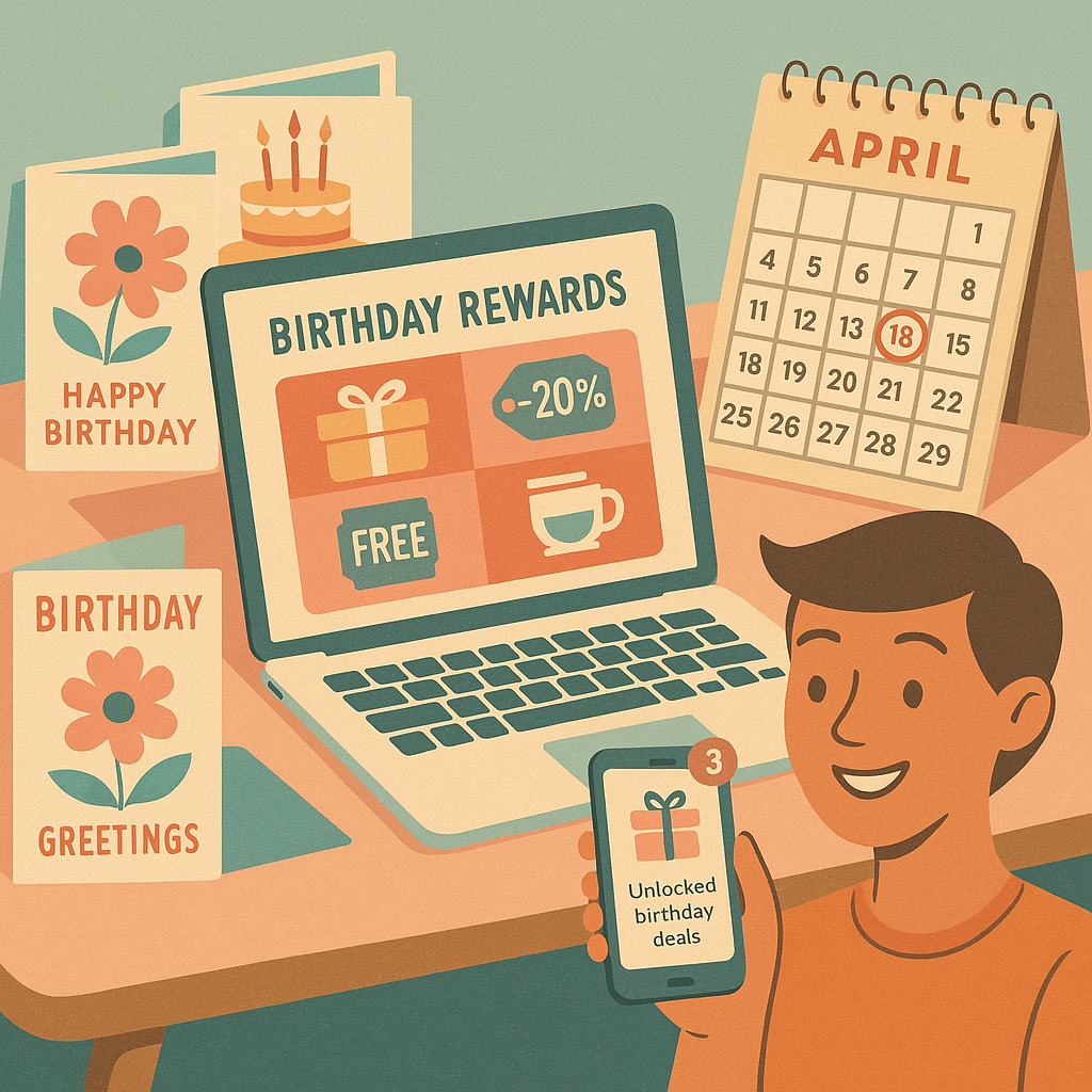 Unlock 12 Amazing Birthday Rewards Using Birthday Hunter’s Free Tracking