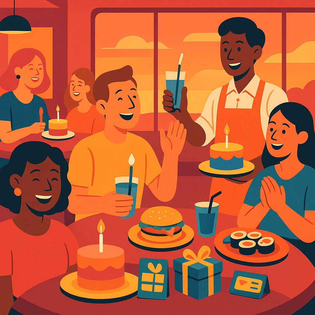 Top 15 Restaurants for Scoring Birthday Freebies with Birthday Hunter