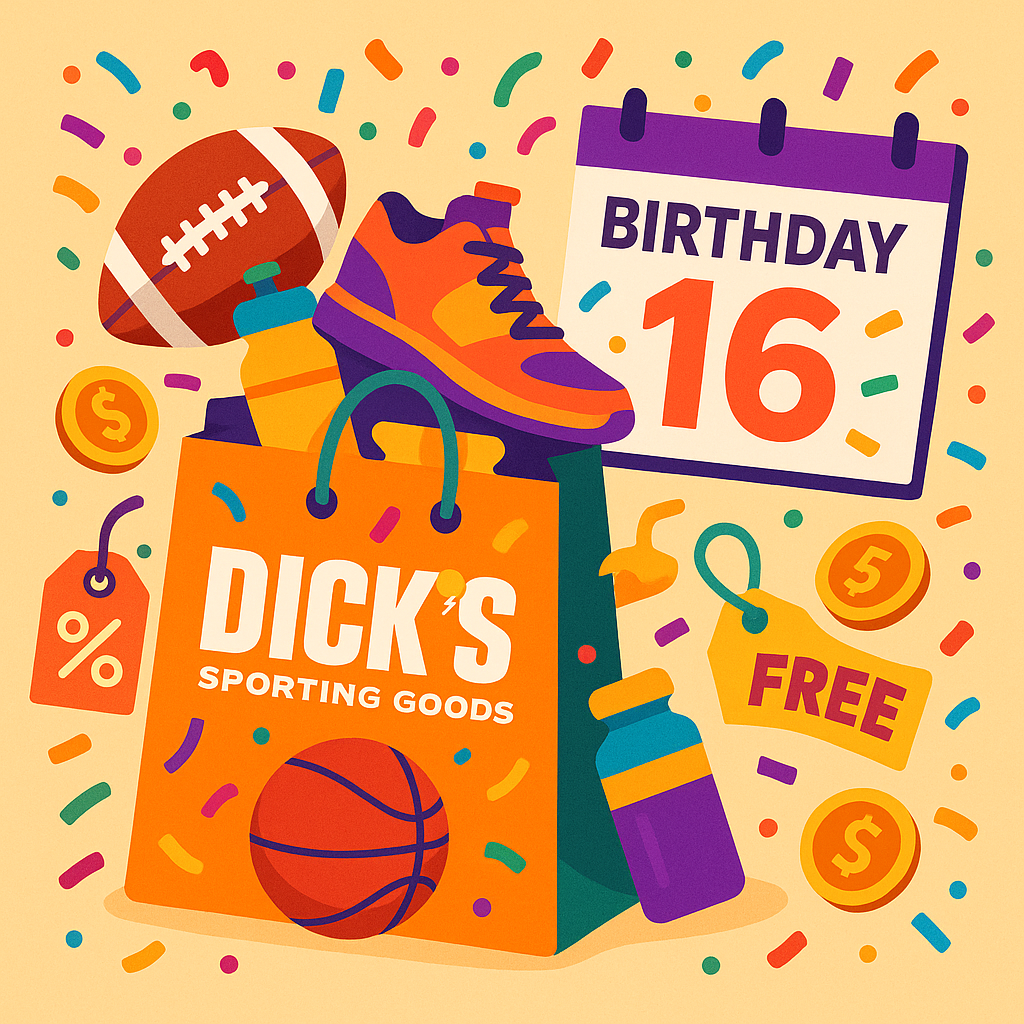 Score More Birthday Freebies at Dicks Sporting Goods Using These Proven Tips