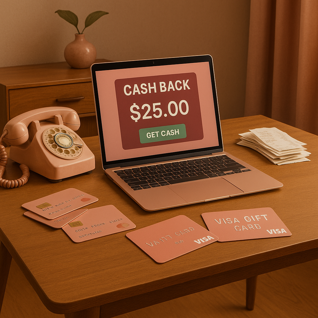 Earn Free Visa Gift Cards Online: Top Cash Back & Rewards Apps