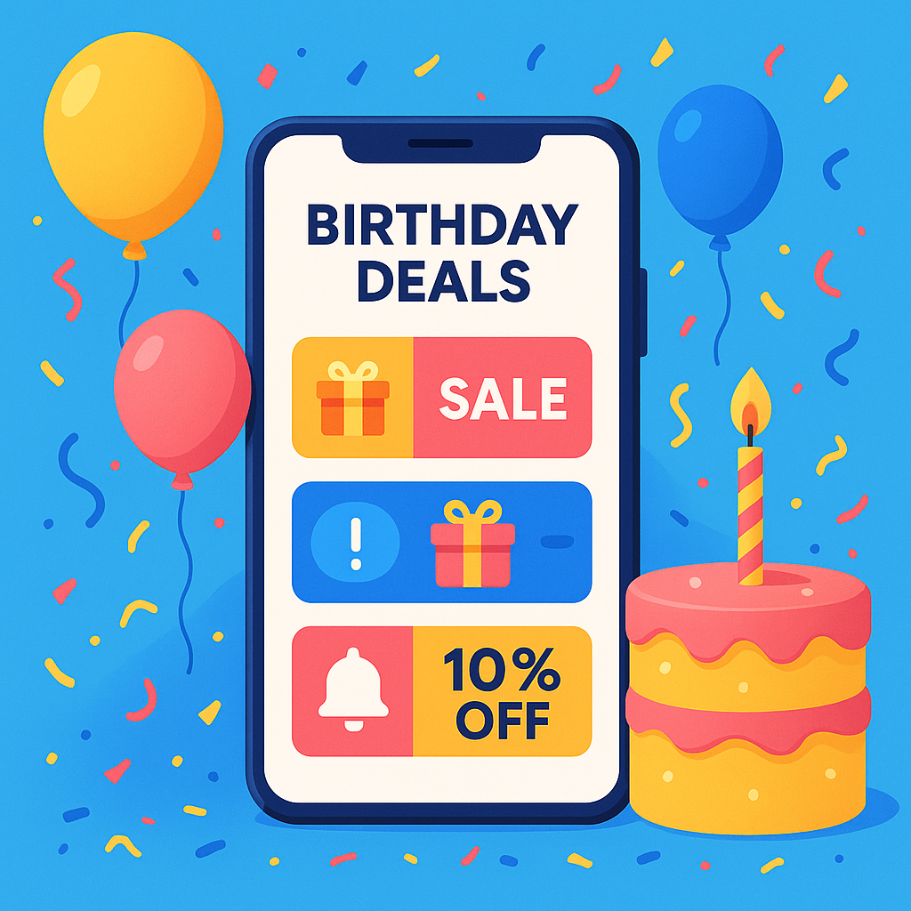 5 Easy Steps to Manage Birthday Deals on Your Phone"