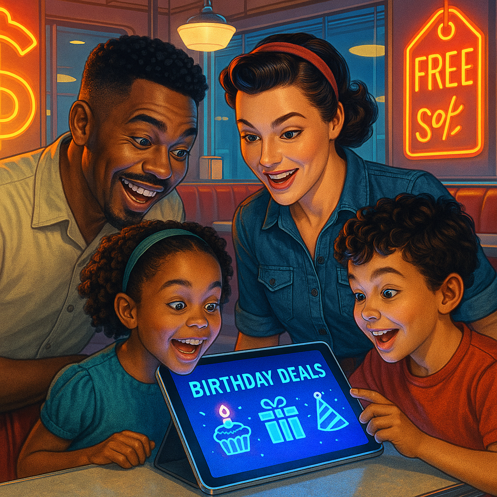 How to Find Birthday Freebies for Families Using Birthday Hunter’s App