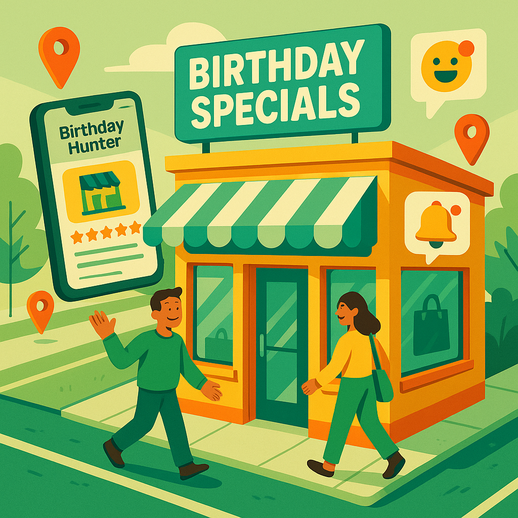 How to List Your Business on Birthday Hunter to Boost Foot Traffic