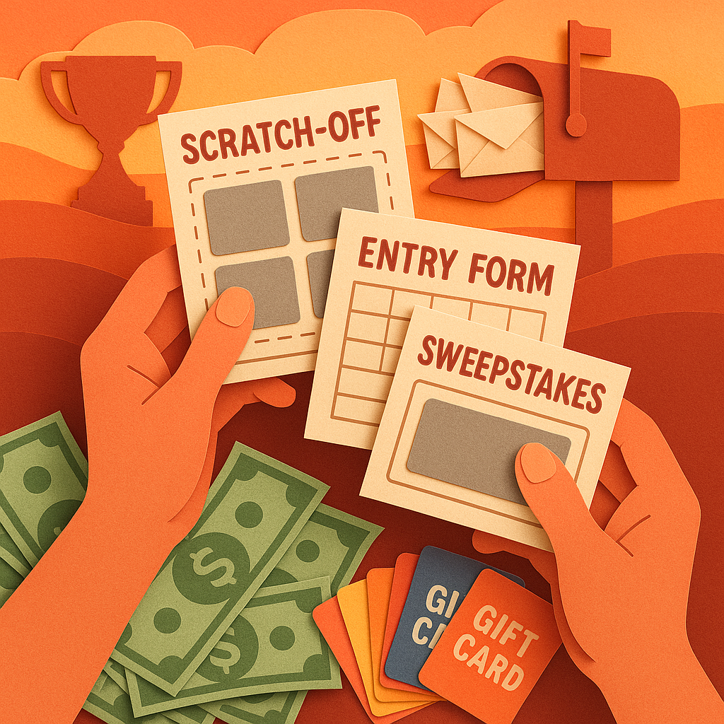 Real Methods for Winning Sweepstakes with Cash & Gift Card Prizes