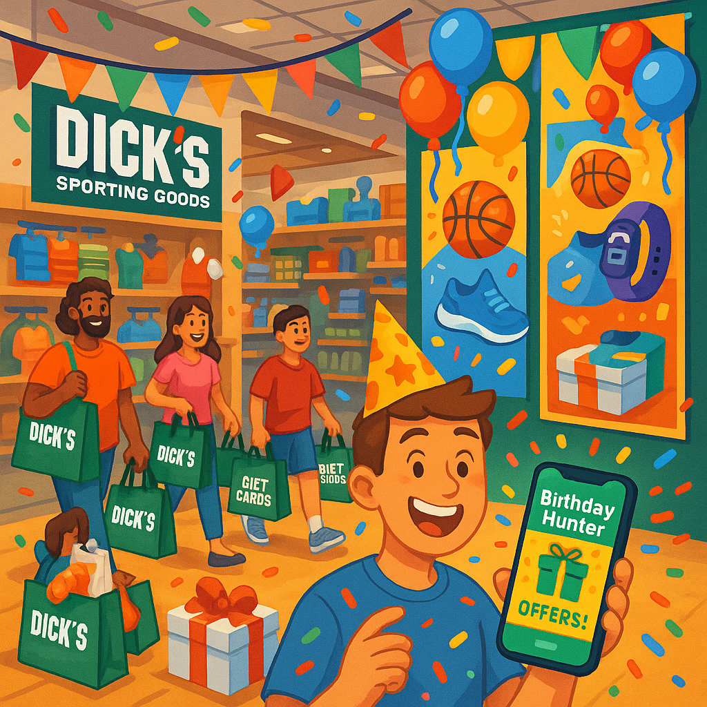 Unlock the Best Birthday Freebies at Dicks Sporting Goods with Birthday Hunter