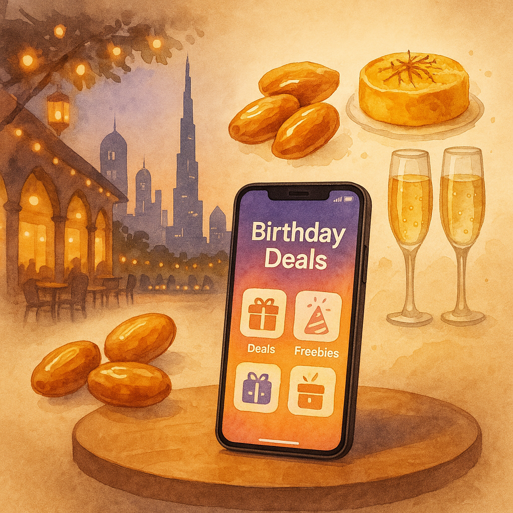 How to Find Birthday Freebies in Dubai Using Birthday Hunter’s App