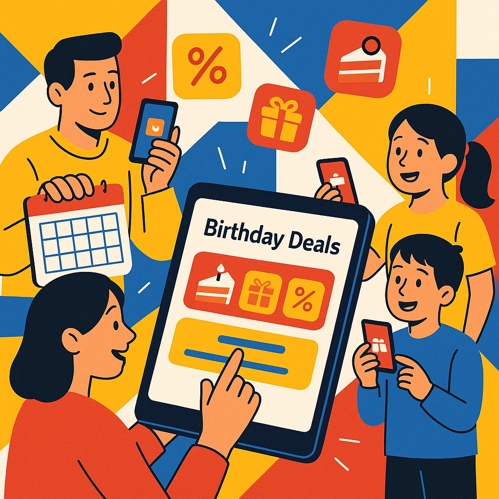 How Birthday Hunter Simplifies Finding Birthday Freebies for Busy Families