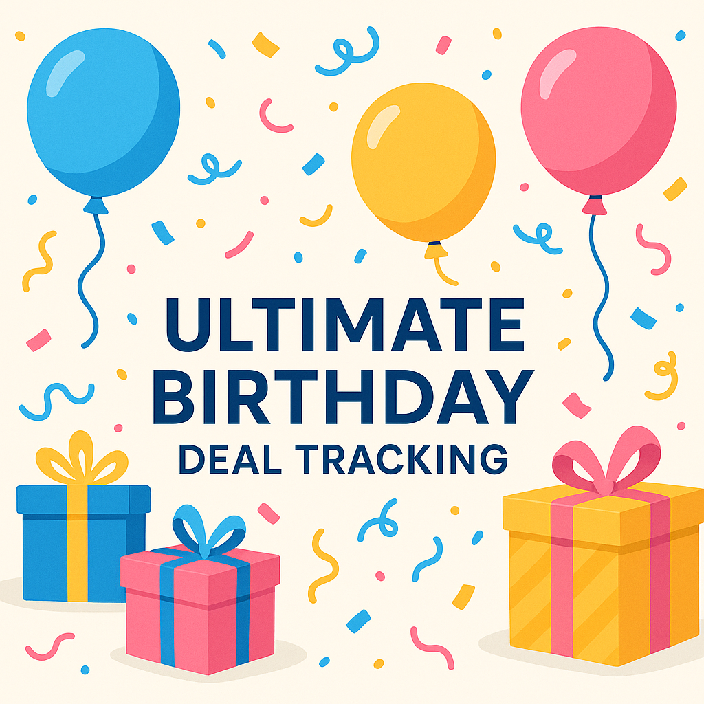 - "Leverage Birthday Hunter for Ultimate Birthday Deal Tracking