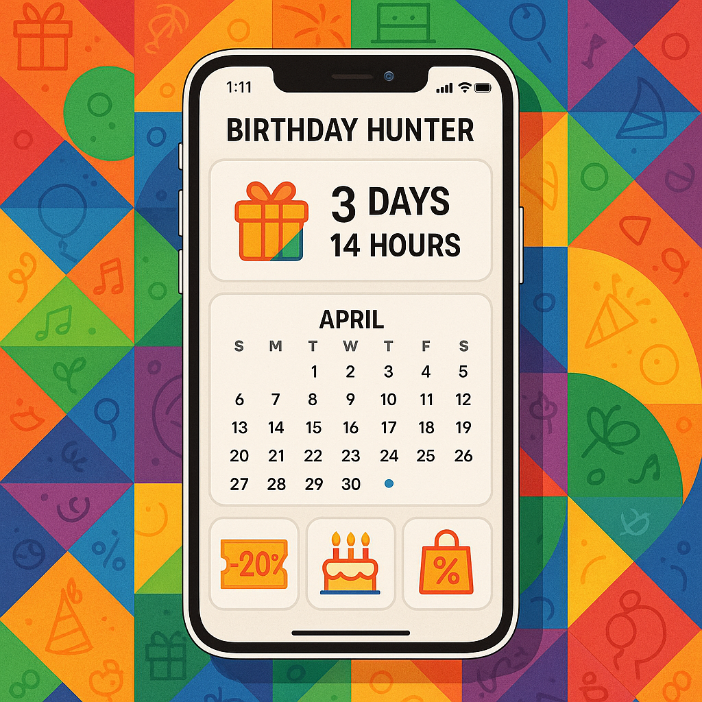 Simplify Birthday Deal Hunting: An Exploration of Birthday Hunter's User-Friendly Interface