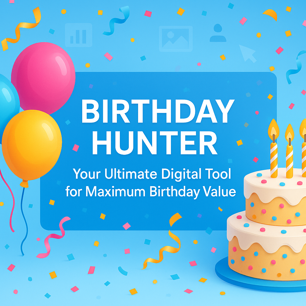 - "Birthday Hunter: Your Ultimate Digital Tool for Maximum Birthday Value