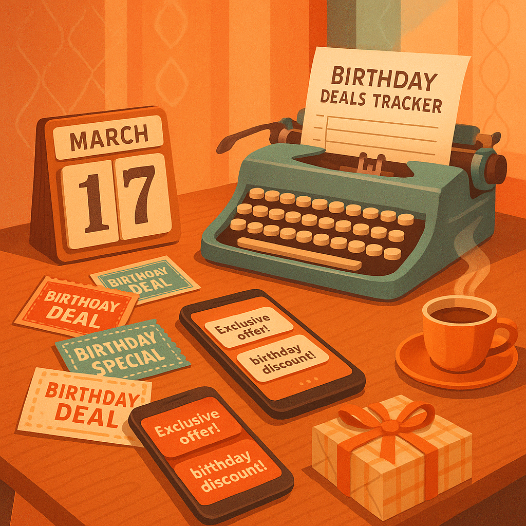 Birthday Hunter: Your Ultimate Tool for Tracking, Managing & Cashing in Birthday Deals
