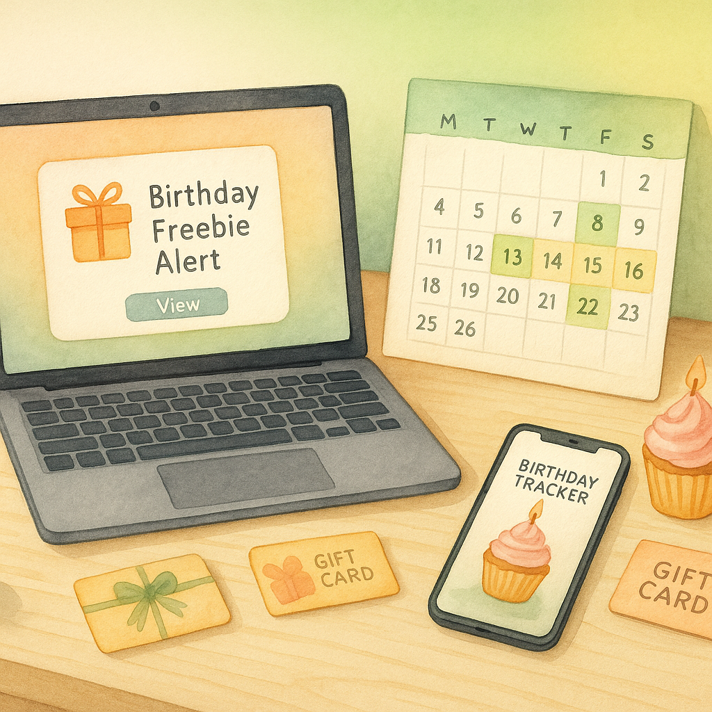 Get Notified Instantly: Birthday Hunter's Real-Time Birthday Freebie Tracker