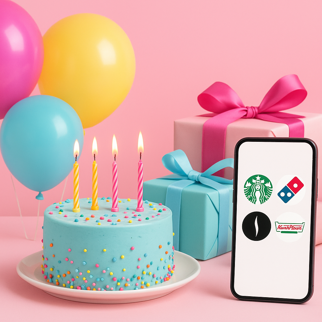 How to Make the Most of Birthday Freebies Using Apps"