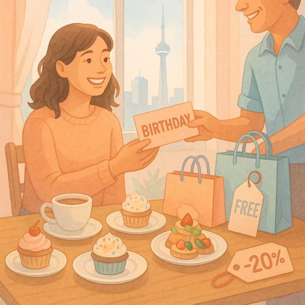 Top 10 Toronto Birthday Freebies to Enjoy Treats and Discounts