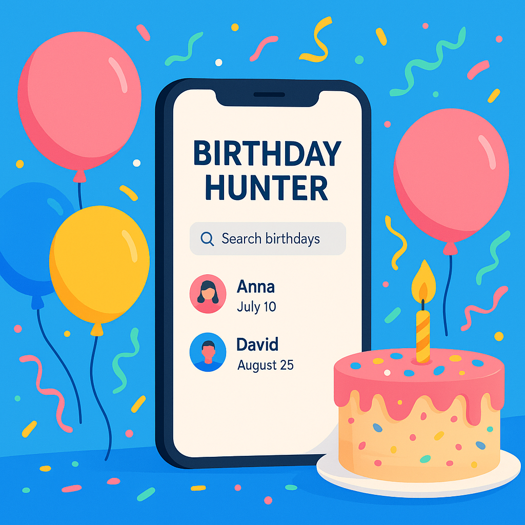 Revolutionize Your Birthday Celebrations with the Birthday Hunter App"