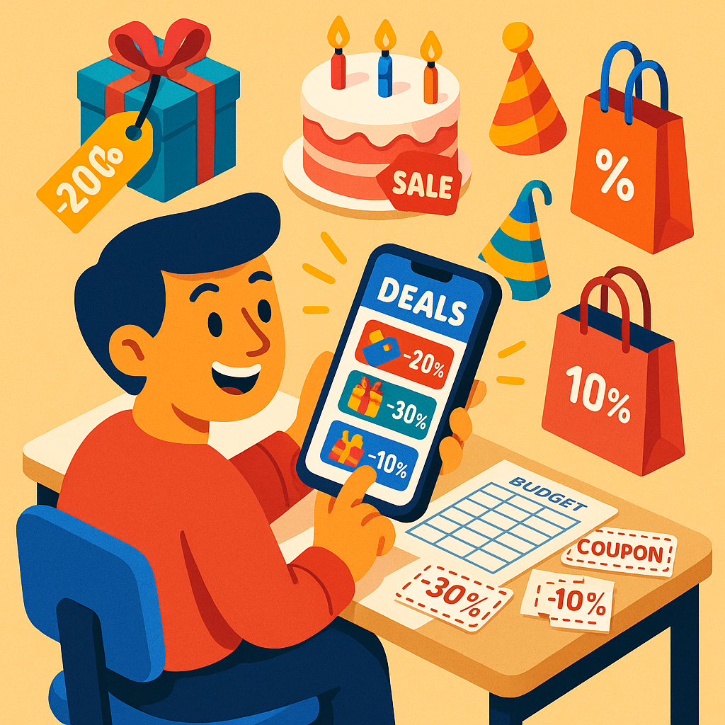 10 Ways Birthday Hunter Helps You Find the Best Birthday Deals on a Budget