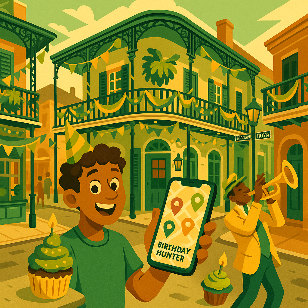 How to Find and Manage Birthday Deals in New Orleans with Birthday Hunter