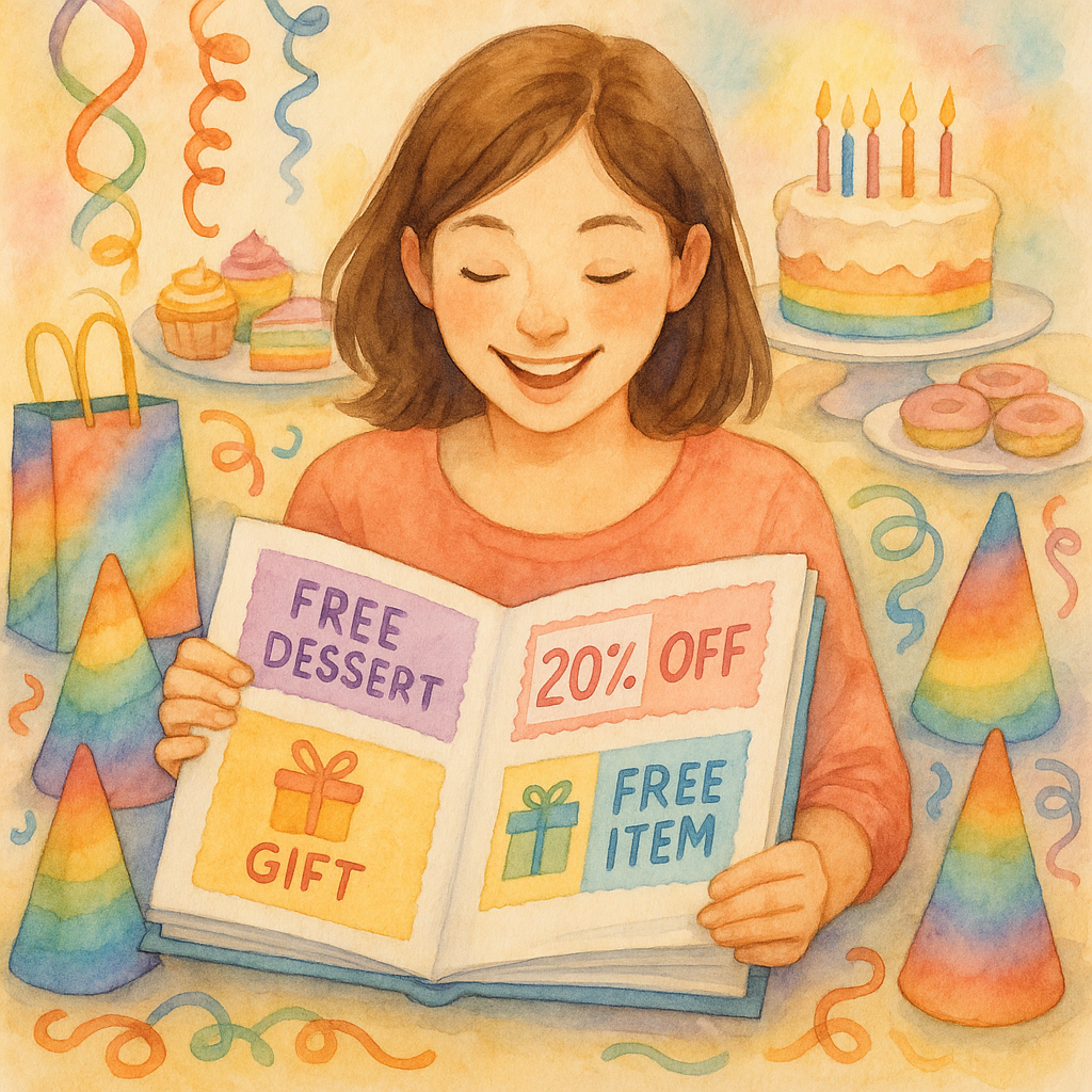 - "Birthday Hunter: Streamlining Birthday Rewards for More Fun