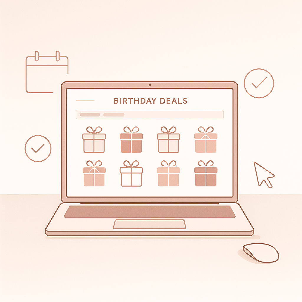 Simple Steps to Manage Multiple Birthday Deals with Birthday Hunter’s Interface