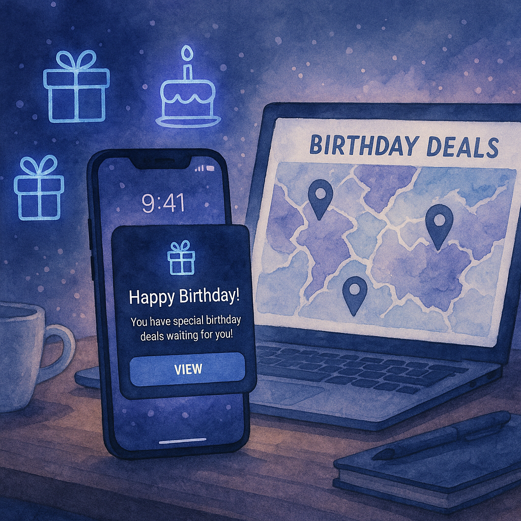 Never Miss Happy Birthday Offers with Birthday Hunter’s Real-Time Notifications