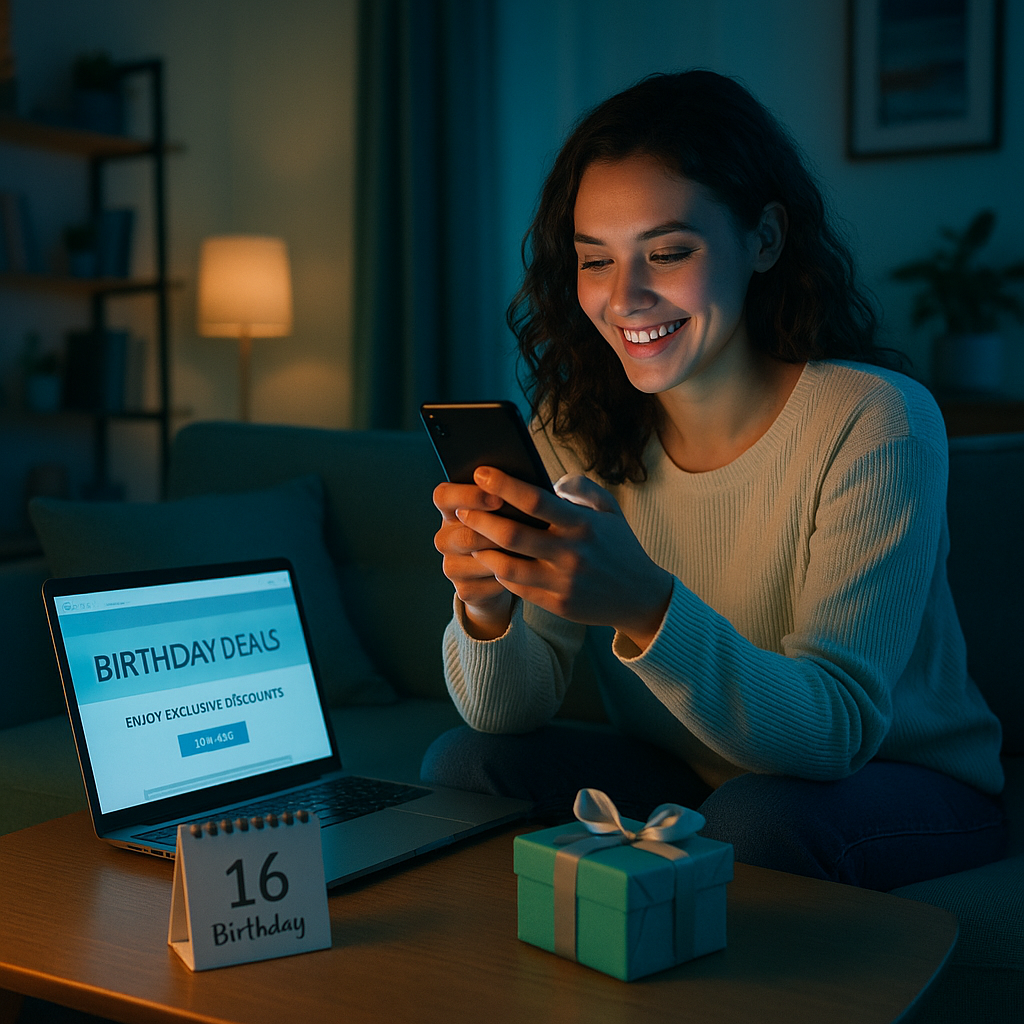 Real-time Notifications to Secure the Best Birthday Deals
