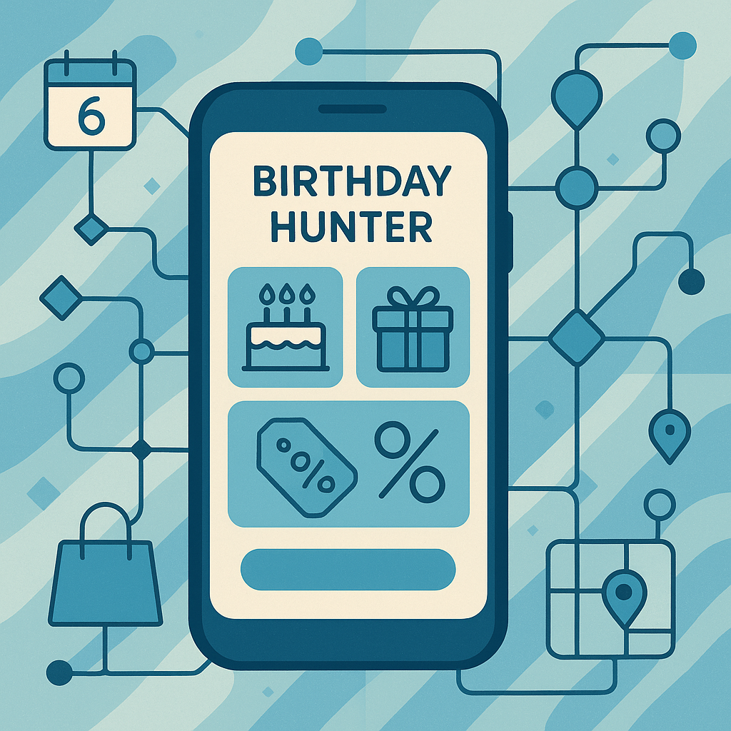 The Easiest Way to Track and Manage Birthday Deals: Birthday Hunter