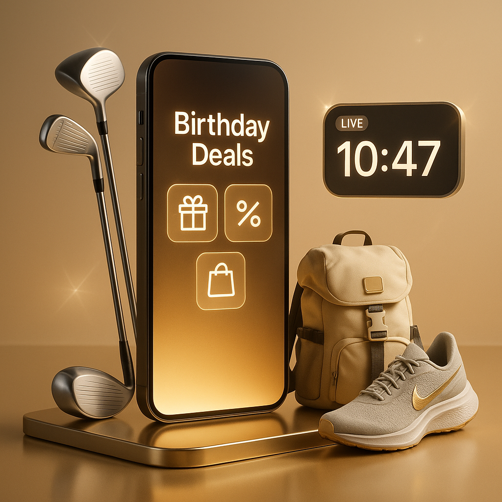 Get Real-Time Dicks Sporting Goods Birthday Deals with the Birthday Hunter App