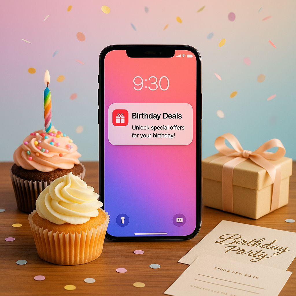 Optimize Your Birthday Celebrations with Birthday Hunter's Real-time Deal Notifications